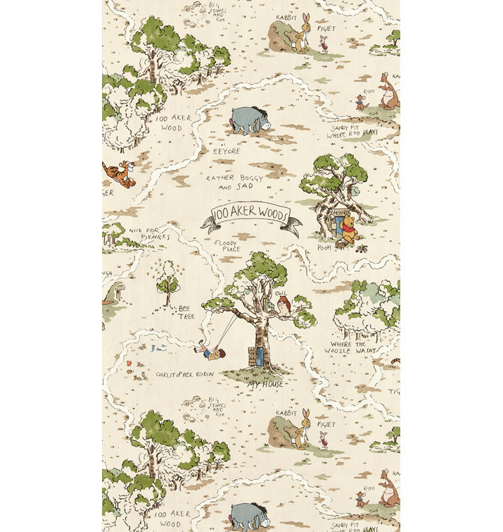 Sanderson Hundred Acre Wood Wallpaper | Wayfair
